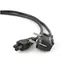 C-TECH napájecí síťový kabel VDE 220/230V notebook 3 pin Schuko 1.8m