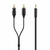 Belkin Audio kabel 1 x 3.5mm - 2 x RCA 2m / portable Y 