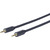 VivoLink 3.5mm kabel M - M 30m / 24AWG / pozlacené konektory / dvojité stínění