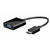 MicroConnect Adaptér HDMI 1.4 - VGA M-F / 1920x1080p@60MHz / audio / 0.3m / černá
