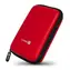 CONNECT IT HardShellProtect pevné skořepinové ochranné pouzdro na 2.5" HDD červená