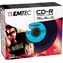 EMTEC CD-R Vinyl Look / 700MB / 52x / Slim case 10 ks