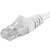 PremiumCord UTP CAT6 0.5m / Patch kabel / RJ45-RJ45 / bílá