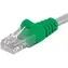 PremiumCord UTP CAT5E 10m křížený šedá / Patch kabel / RJ45-RJ45