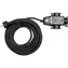 YATO YT-8116 Prodlužovací kabel s gumovou izolací / Napětí 230 V / Počet zásuvek 3 / Délka 10 m / IP44