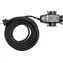YATO YT-81162 Prodlužovací kabel s gumovou izolací / Napětí 230 V / Počet zásuvek 3 / Délka 20 m / IP44