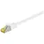 Goobay Patch cable SFTP Cat7 2m bílá / LSZH