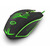 Esperanza EGM209G Claw černo-zelená / herní optická myš / 2400 DPI / USB / 6 tlačítek + kolečko / LED / 1.5 m
