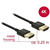 DeLock Kabel High Speed HDMI s Ethernetem - HDMI-A samec > HDMI-A samec 3D 4K 0.25 m / Slim HQ