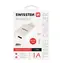 SWISSTEN SMART IC síťový adaptér 1x USB 1A POWER + datový kabel USB - microUSB 1.2m bílá