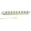 Knurr PDU lišta do racku / 7x230V / 1U / 19" / 1x16A / IEC320 C20 / bílá