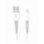 SWISSTEN datový kabel USB - USB-C 1m bílá