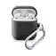 Cellularline Bounce Ochranný kryt s karabinou pro Apple AirPods 1 & 2 černá