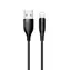 USAMS SJ266 Round Lightning Datový Kabel černá