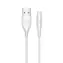 USAMS SJ268 Round microUSB Datový Kabel bílá