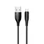 USAMS SJ268 Round microUSB Datový Kabel černá