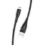 USAMS SJ399 U41 Braided Datový Kabel microUSB 3m černá