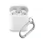 Cellularline Bounce Ochranný kryt s karabinou pro Apple AirPods 1 & 2 bílá