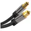PremiumCord Gold design Kabel Toslink M-M 0.5m / OD:6mm