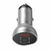 Baseus CCBX-0S USB nabíječka do auta / LED displej / 5V / 2.4A / 2x USB-A / do autozapalovače