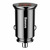 Baseus Circular USB nabíječka do auta černá / 30W / QC 3.0 / 2x USB-A / do autozapalovače