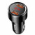 Baseus Magic Dual QC USB nabíječka do auta / 45W / 2x USB-A / QC 3.0 / 6A / LED displej / černá
