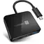 CONNECT IT USB-C hub 3v1 černá / USB / USB-C / HDMI