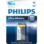 Philips baterie 9V Ultra Alkaline - 1ks / alkalická 9V