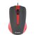 YENKEE Suva červená / Optická myš / 1000 DPI / 3 tlačítka / USB / 1.25 m