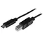 StarTech kabel USB-C na USB-B černá / 480 Mbps / Thunderbolt 3 / 1m