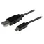 StarTech kabel MicroUSB na USB-A černá / 480 Mbps / 2m