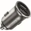 SWISSTEN METAL CL adaptér  2x USB 4.8A stříbrná (ECO BALENÍ)