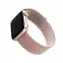 FIXED Nylon Strap Nylonový řemínek pro Apple Watch 40mm & Watch 38mm růžově zlatá