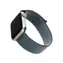 FIXED Nylon Strap Nylonový řemínek pro Apple Watch 40mm & Watch 38mm temně šedá