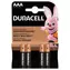 DURACELL - Basic baterie AAA 4 ks