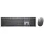 DELL KM7321W US šedá / Set bezdrátové klávesnice a myši / US layout / 2.4GHz / Bluetooth 