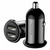 Baseus CCALLP-01 Grain Pro Dual USB nabíječka do auta černá / 5V / 2.4A / 2x USB-A / do autozapalovače