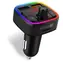 CONNECT IT CarRGB Bluetooth transmitter černá / 12&24V DC / 2x USB / MicroSD / Bluetooth / RGB LED / FM: 87.5 - 108 MHz
