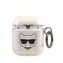 Karl Lagerfeld TPU Glitter Choupette Head Pouzdro pro Airpods 1 & 2 zlatá