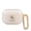 GUESS 4G TPU Glitter Pouzdro pro Apple Airpods Pro zlatá