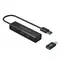 Conceptronic HUBBIES06B USB-A hub + USB-C na USB-A adaptér / 4x USB-A 3.0