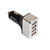 RealPower 195445 USB nabíječka do auta černá / 5x USB/ 2400 mA