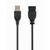 Gembird USB 2.0 A (M) - USB-A (F) kabel 0.15 m černá