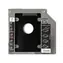 Qoltec HDD rámeček pro notebooky 2.5" SATA černá / 122 x 122 x 9.5 mm