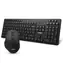 Niceboy MK10 Combo černá / Set bezdrátové klávesnice a myši / CZ&SK layout / 1600 DPI / 2.4 GHz USB dongle