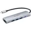 Sandberg Saver USB-C HUB stříbrná / 4x USB 3.0 