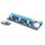 Gembird RC-PCIEX-03 modrá /  Riser card / PCI Express x1 > x16 / kabel