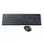 Gembird KBS-WCH-03 černá / slim klávesnice + myš / bezdrátová / 2.4GHz / US rozložení kláves 