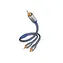 In-akustik Premium Subwoofer Y kabel 2 m / Cinch (M) - 2x Cinch (M) 