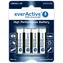 EverActive Pro Alkalické baterie AA (LR6) - blistr 4ks 